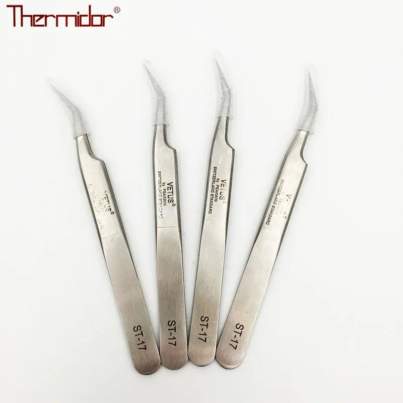 Новинка пинцет для наращивания ресниц Thermidor из нержавеющей стали инструменты