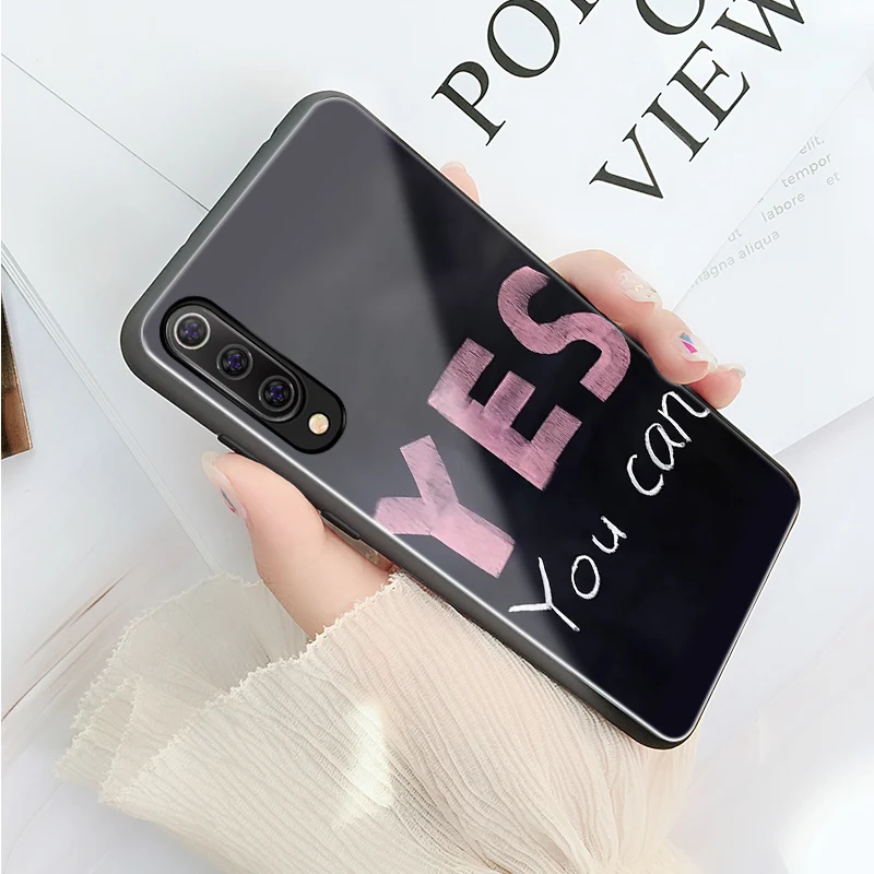 Чехол для Xiaomi Mi9 Mi 9 чехол Mofi Жесткий задней панели Цветная Любовь персонаж