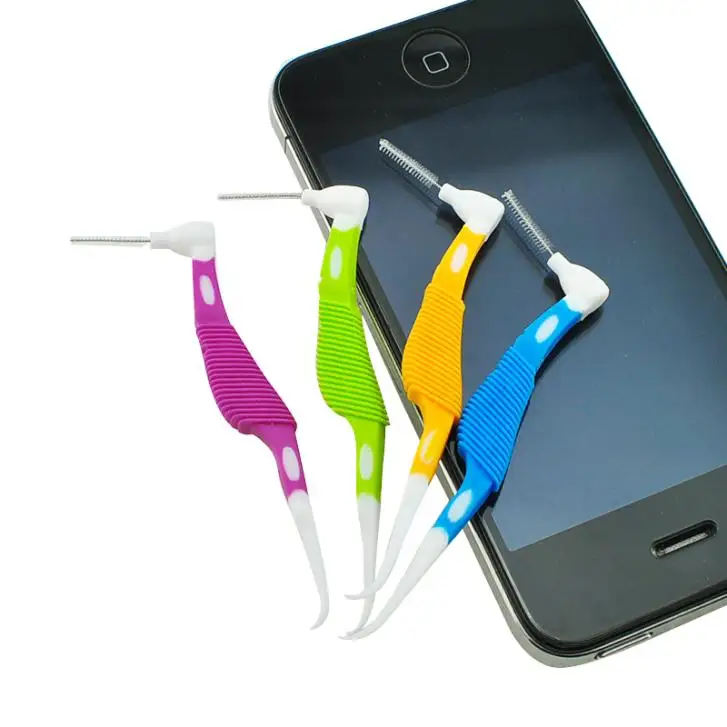 Whitening Hot Sale 8 pcs Wholesale Dental Oral Care Interdental Floss Brush Tooth Pick 0.7mm Free Shipping | Красота и здоровье