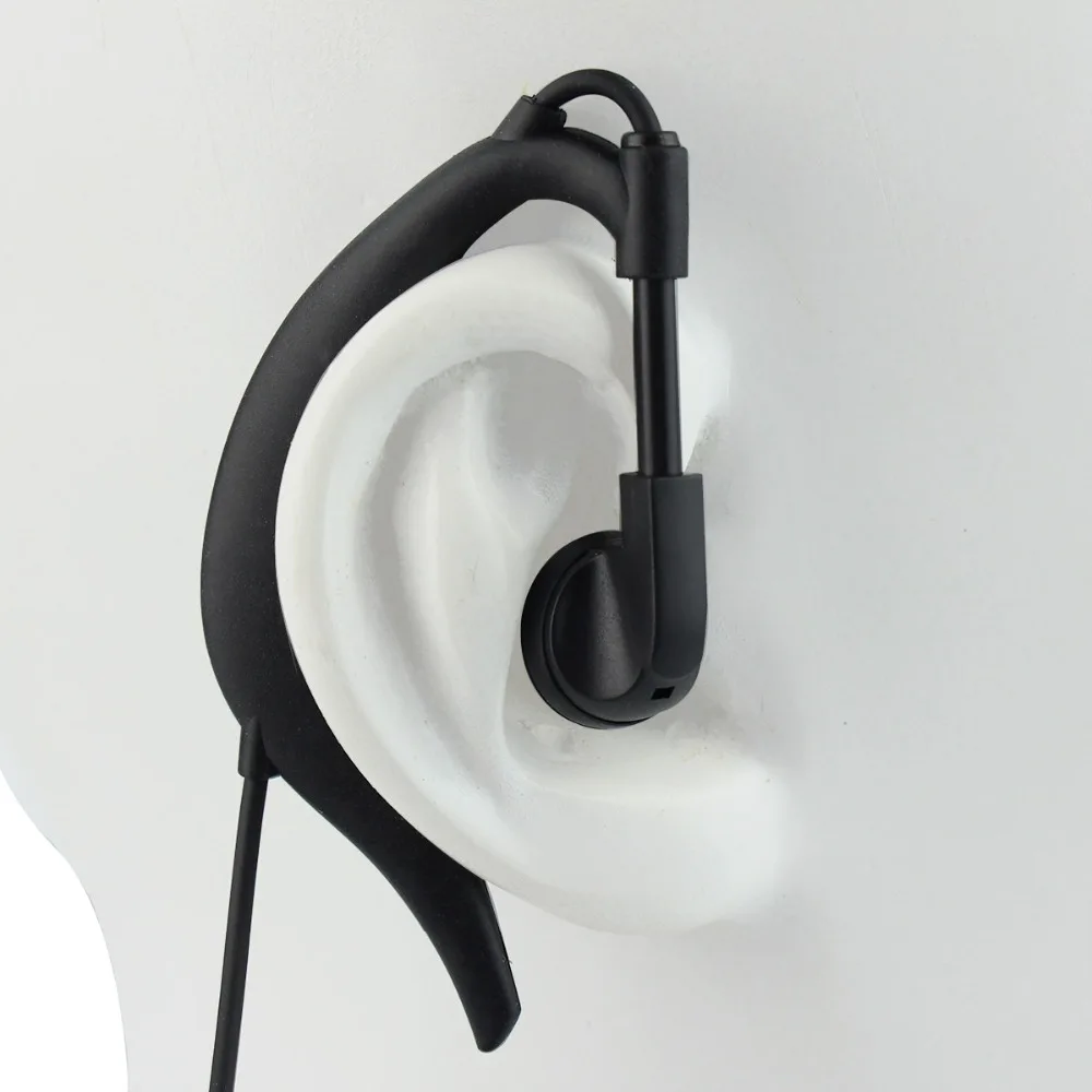 

10pcs Retevis R-111 Adjustable Volume Earpiece G Type PU Wire Tensile PTT For Kenwood BAOFENG UV-5R Retevis H777 RT3 RT5 C9037A