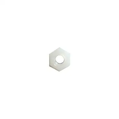 

100 Pcs White Nylon Nuts Hexagonal Standoff Spacer M3 Nut