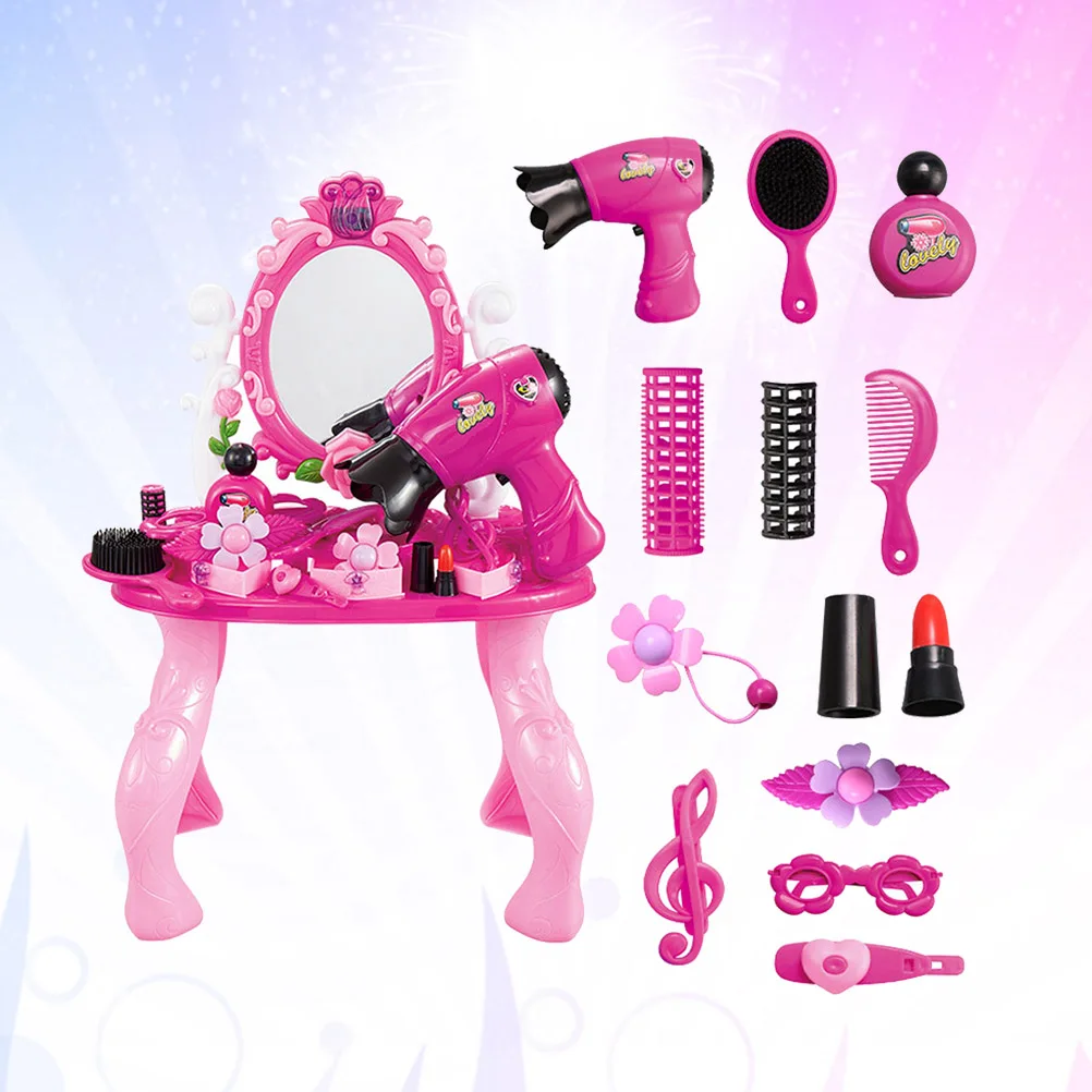 1 набор косметических игрушек игрушечный домик красивый розовый косметический