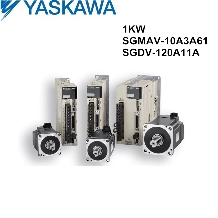 SGMAV 10A3A61 + SGDV 120A11A 1KW сервомотор и драйвер новый оригинальный серии Yaskawa servopack|1kw servo