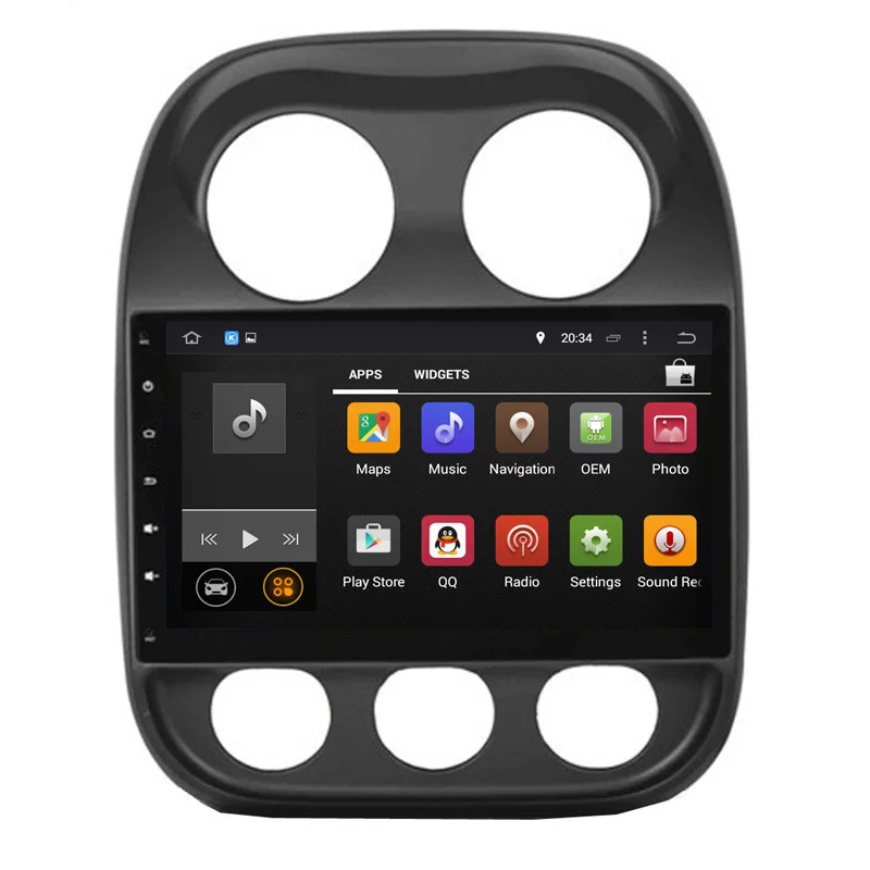 10 1 &quotAndroid 6 0 8 7 dvd-плеер автомобиля для JEEP COMPASS Patriot 2007-octa core 4 г юаней 32 rom |