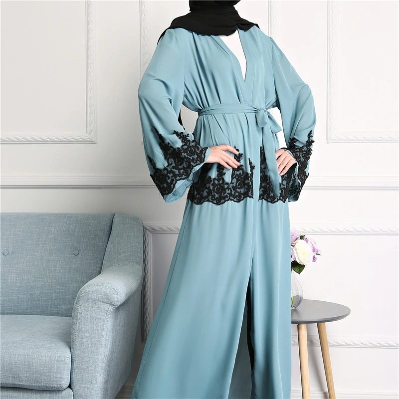 Брендовое модное мусульманское платье 2020 абайя винтажное платье-кафтан платья