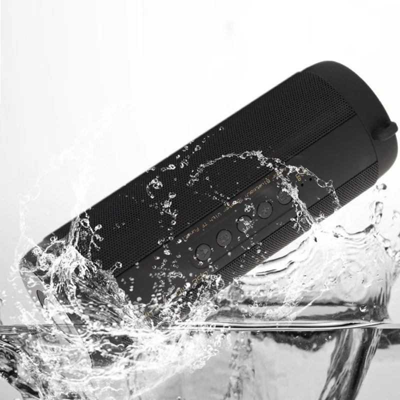 T2 Bluetooth бас динамик портативный водонепроницаемый открытый беспроводной мини Колонка коробка громкий динамик Поддержка TF карты FM стерео Hi-Fi коробки
