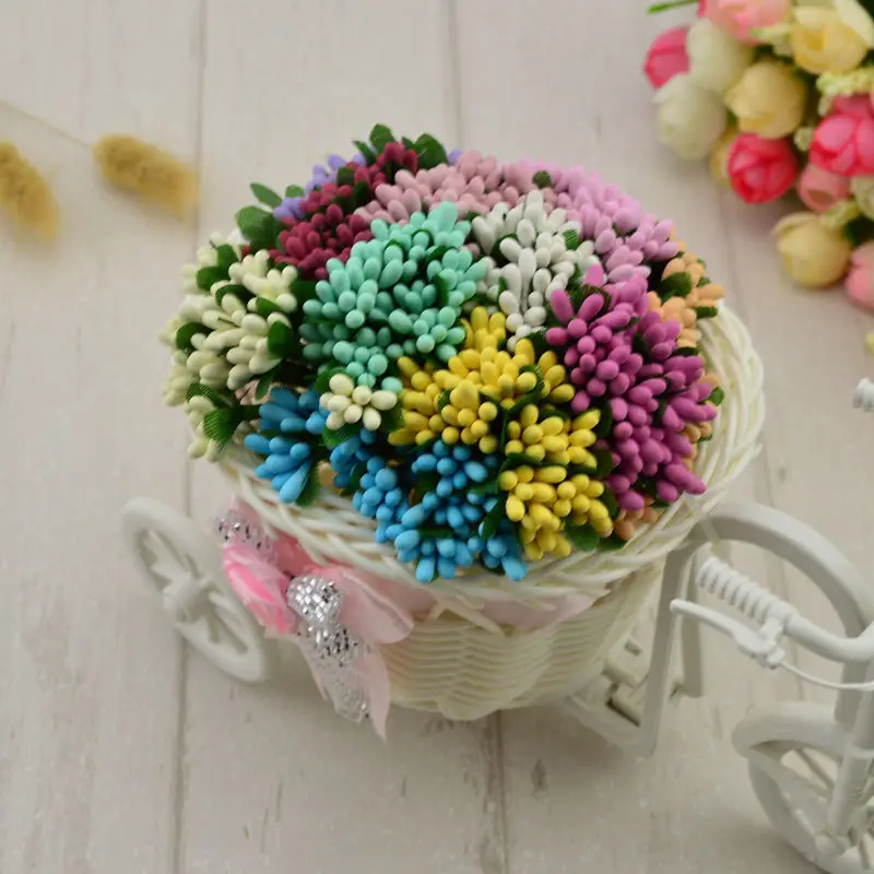 12 шт. stamen sugar Искусственные цветы ручной работы дешевые свадебные украшения diy