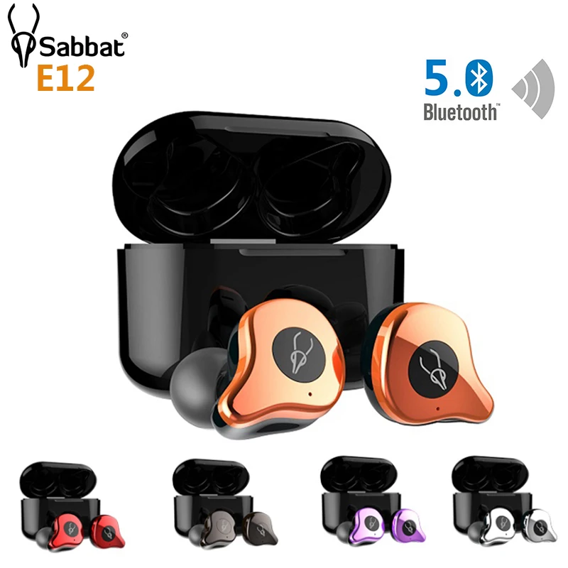 Sabbat E12 наушники вкладыши TWS Bluetooth 5 0 стерео Наушники Беспроводной Спортивная