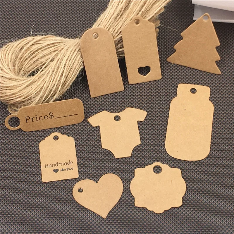 Фото 100Pcs/Lot Packaging Label Handmade Hang Tags DIY For Garment Clothing Foods Snake Packing Price Labels+100Pcs Hemp Strings Дом и сад 100Pcs/Lot Packaging Label Handmade Hang Tags DIY For Garment Clothing Foods Snake Packing Price Labels+100Pcs Hemp Strings Дом и сад