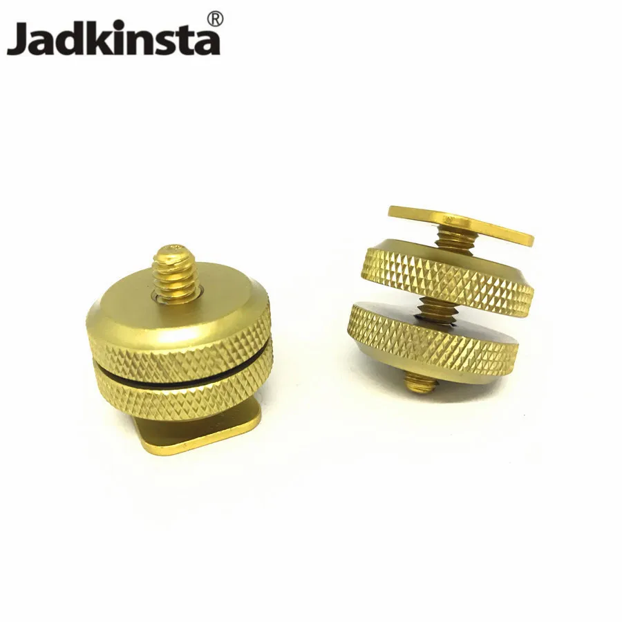 Штатив Jadkinsta 10 шт. Моноподы 1/4 дюйма 20 дюймов двойной слой для вспышки адаптер
