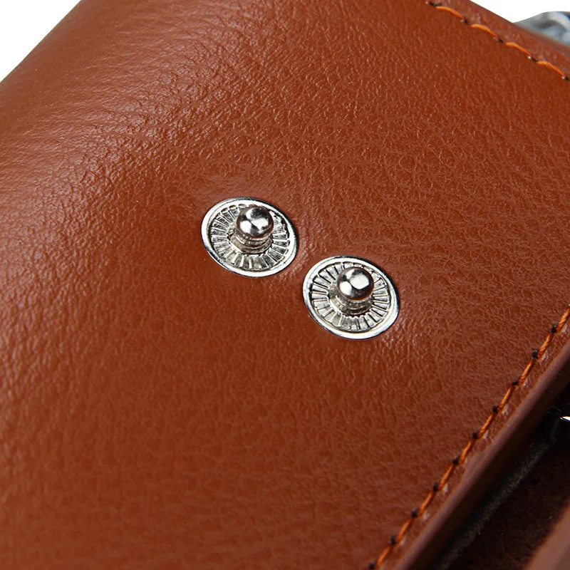 Женские кошельки для ключей из натуральной кожи высококачественные Чехлы с