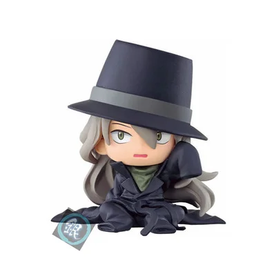 New Detective Conan Sitting Figure Complete Set(2) Gashapon Collectible Mascot Toys Original - Цвет: Синий
