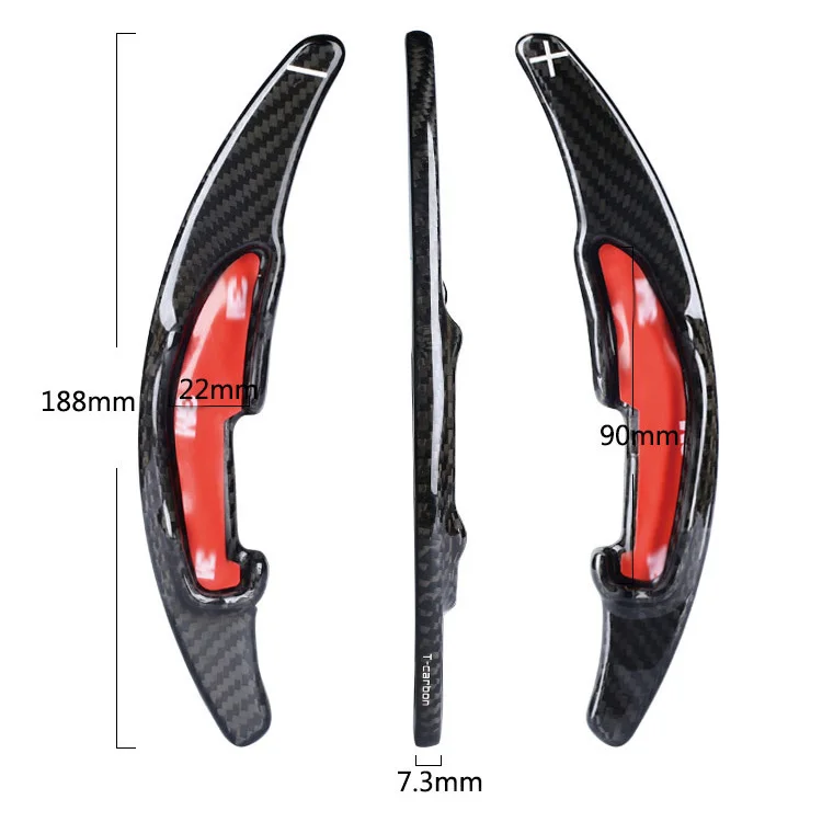 Shifters для BMW M2 M3 M4 M5 M6 X5M X6M X1 X4 Z4 F10 F30 X5 1 2 3 4 5 6 7 серии углеродное волокно|Рулевые