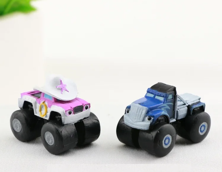 Экшн фигурки My Cute Blaze and the Little Monster Rock машины детские игрушки аниме 12 шт.|Игровые и