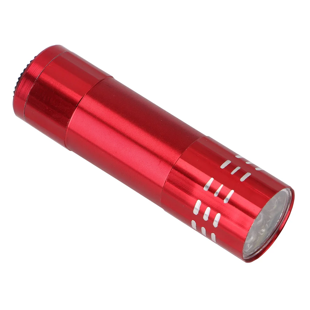 9 LED мини фонарик с аккумулятором AAA маленький карманный портативный фонарь лампа