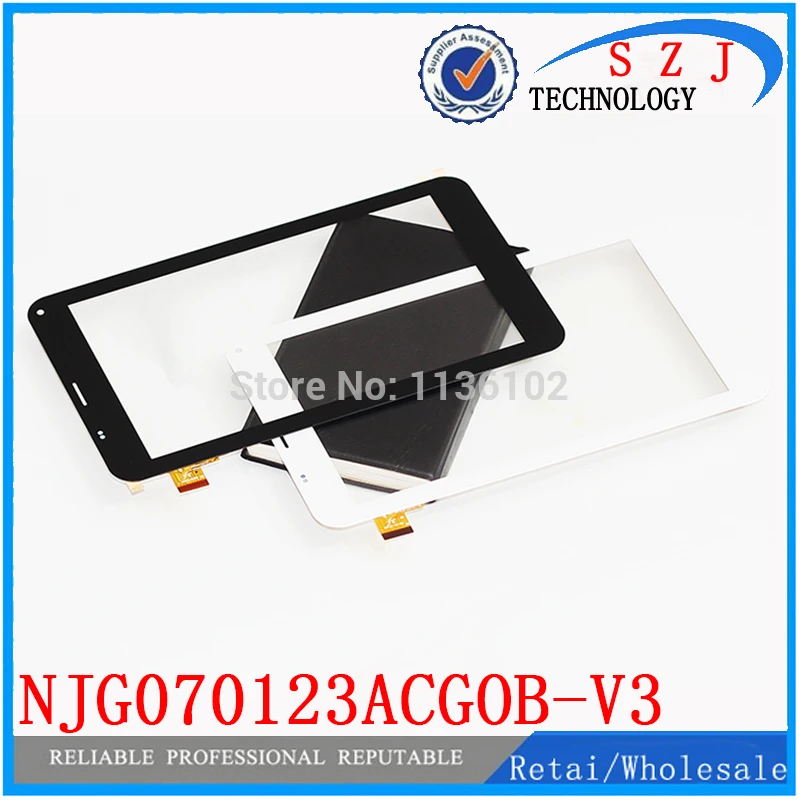 New 7'' inch panel digitizer glass replacement touch screen NJG070123ACGOB-V3 for Cube U51GT Talk 7x Tablet Free Shipping