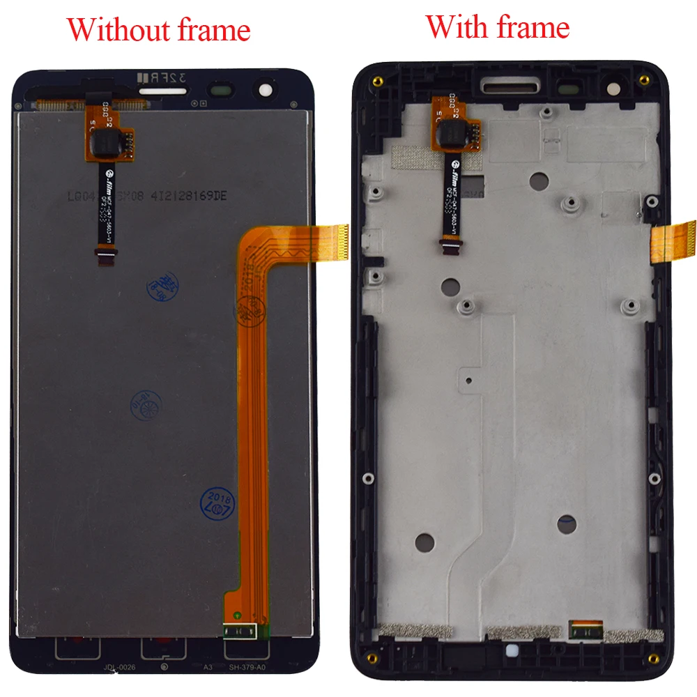 For Xiaomi Redmi 2 LCD Display Touch Screen Digitizer Assembly Frame Hongmi 2A Replacement | Мобильные телефоны и