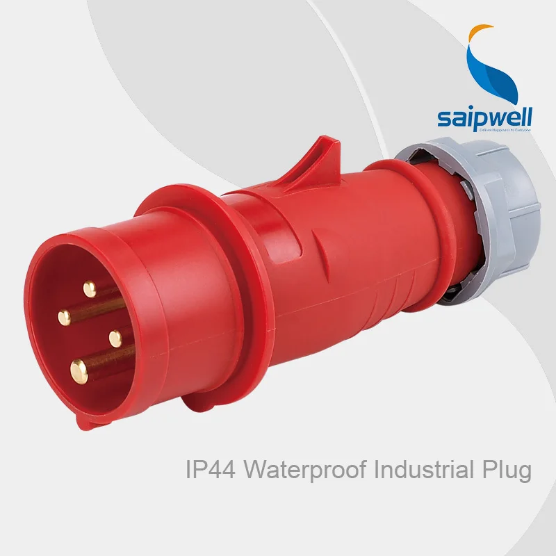 SAIP Горячая продажа CEE/IEC 3P + E (4 P) 16A Европейский стиль электрическая вилка (SP 252)|cee