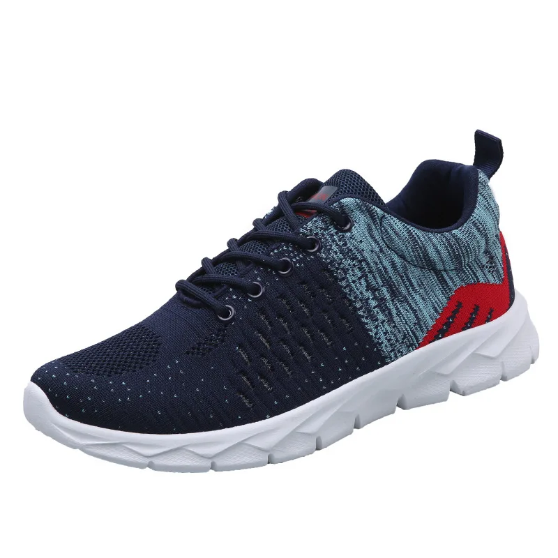 Спортивная обувь для мужчин повседневная мужская на плоской подошве сетчатые