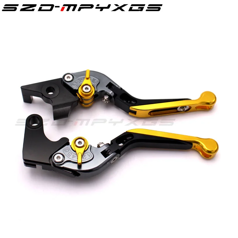 F6 Для SUZUKI GSR 400 2008-2012 GSR 600 2006-2011 GSR 750 2011- аксессуары для мотоциклов Складные Выдвижные Тормозные Рычаги Сцепления - Цвет: F6