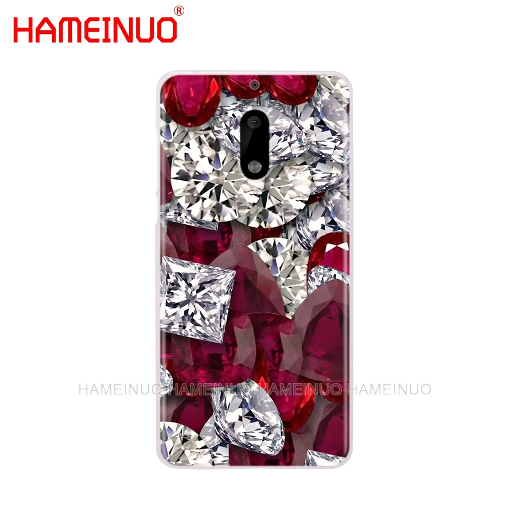 81303 HAMEINUO Хрустальная крышка с бриллиантами чехол для телефона для Nokia 9 8 7 6 5 3 Lumia 630 640 640XL - Цвет: 81303