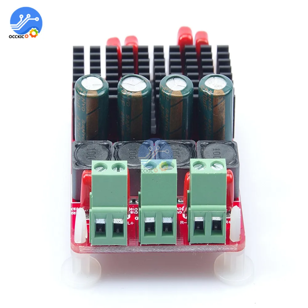 TPA3116 50 Вт + аудио цифровой усилитель доска Dual 2 канала PBTL моно 100 DC11 26V стерео Hi Fi