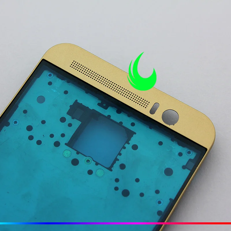 ЖК-дисплей спереди Корпус Frame Обложка рамка для HTC One m9+ M9 плюс с клеем Запчасти для авто для M9 плюс рама