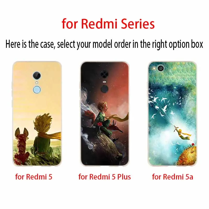 Мягкий чехол The little prince Rose fox для Xiaomi Redmi 9A 8A 7A Note 10 9 8 7 Pro Max 10S 9S 8T роскошный
