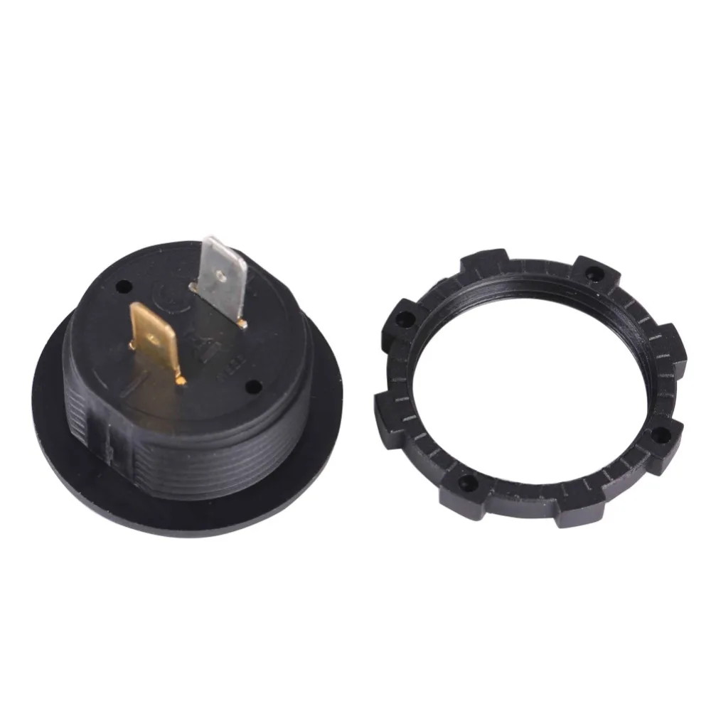 12 24 в светодиодный цифровой автомобильный Вольтметр постоянного тока для