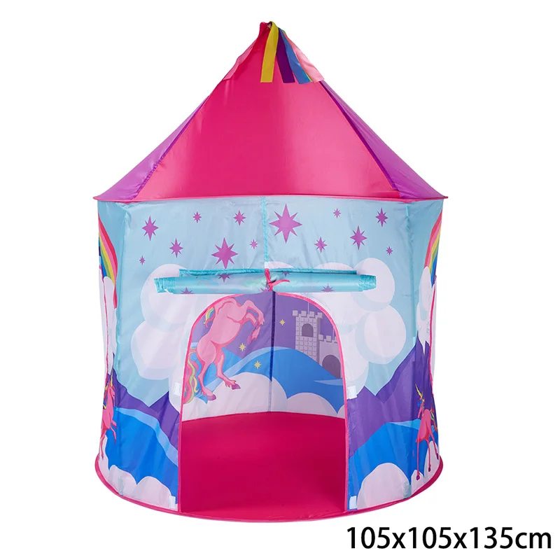 ZM-060 Портативная детская складная Tipi игрушка для кемпинга, палатка для детей, замок, игровой домик для детей, животное, автомобиль, форма дома, лучшая Пляжная палатка - Цвет: ZM-060