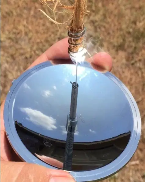 Party Favors Safe field camping solar igniter firearms outdoor cigarette lighter |