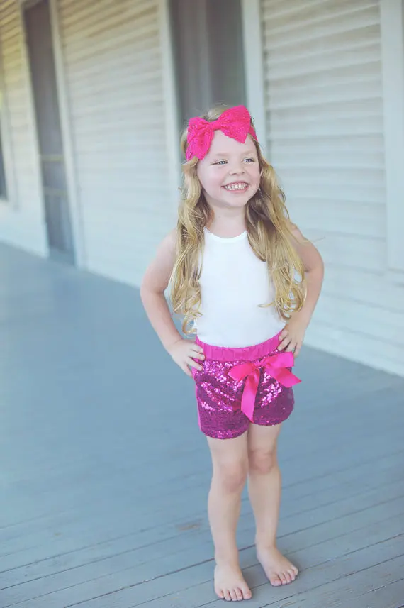 Шорты с блестками летние для девочек|sequin shorts baby|shorts babysequin baby |