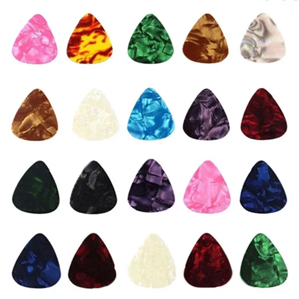 10/20 шт Новые акустические палочки s Plectrum целлюлоидные электрические гладкие гитарные палочки аксессуары 0,46 мм 0,71 мм 0,96 мм ZJ55 - Цвет: 0.96 mm  20pcs )