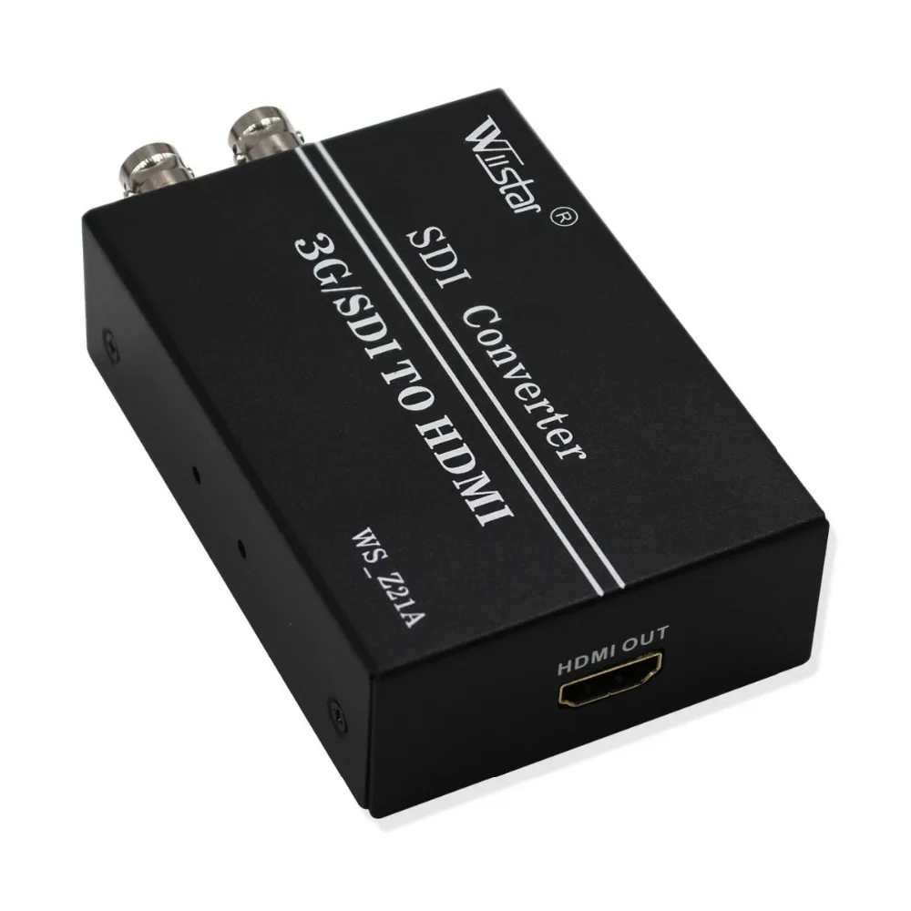 Wiistar 3G SD HD SDI к HDMI видео преобразователь с петлей BNC аудио адаптер 720P 1080P для