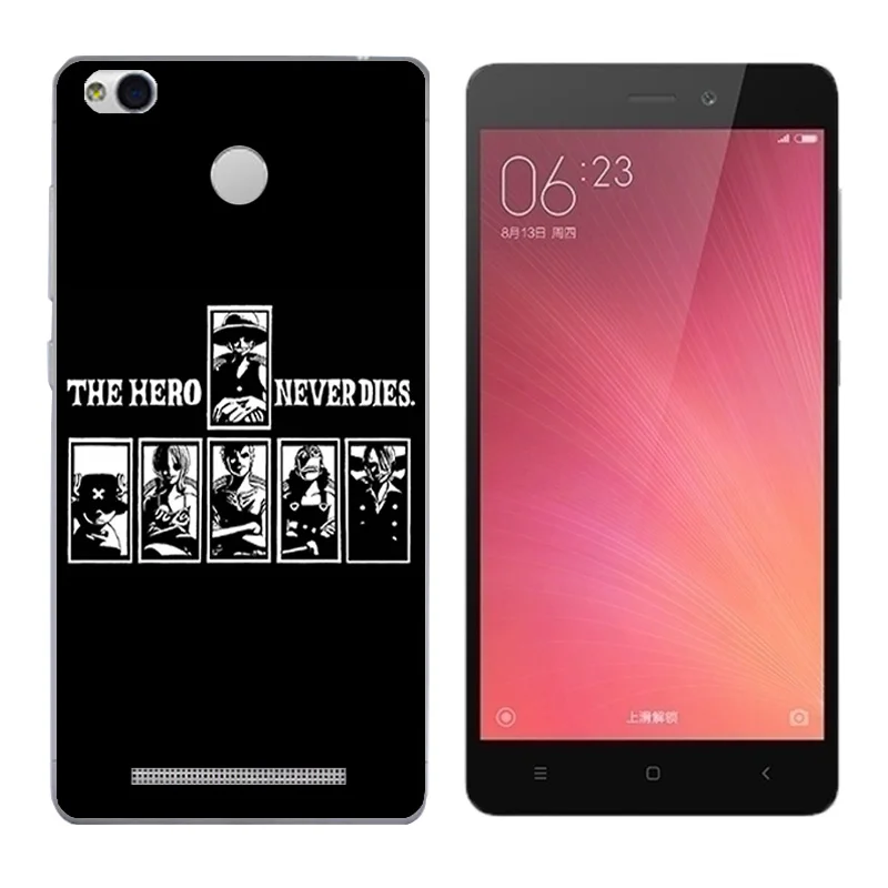 for Coque Xiaomi Redmi 3S Case Cover 5.0 Character Printing TPU Silicone 3 Pro Hongmi S |
