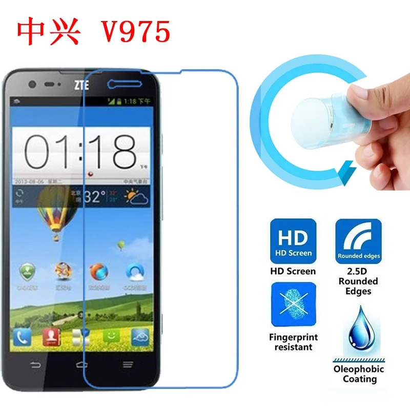 Zte Geek V975 Экран защитная пленка ультра тонкий HD Ясно Pet Мягкая Защитная для zte U988S