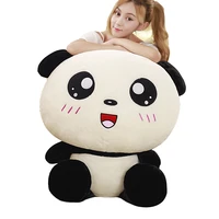 dorimytrader kawaii soft big animal panda plush toy stuffed cartoon pandas doll pillow kids gift wedding deco 43inch 110cm