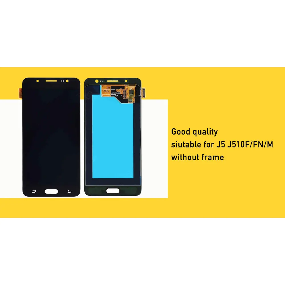 Замена ЖК экрана для galaxy j5 2016 дисплей дигитайзер samsung j510f j510fn j510M с лёгкостью