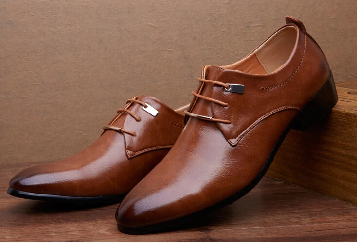Man fashion leather oxfords married 