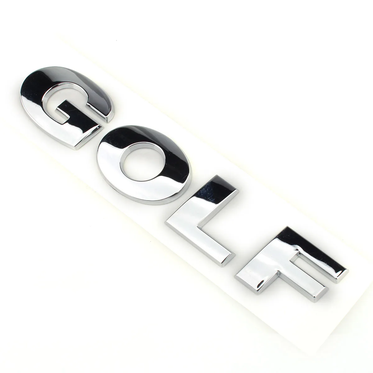 OEM автомобильная Задняя Крышка багажника хромированная Серебристая Наклейка для