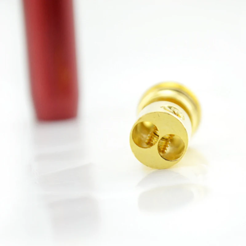 

12 PCS Audiocrat BFA Speaker banana plug connector 24k Gold plated