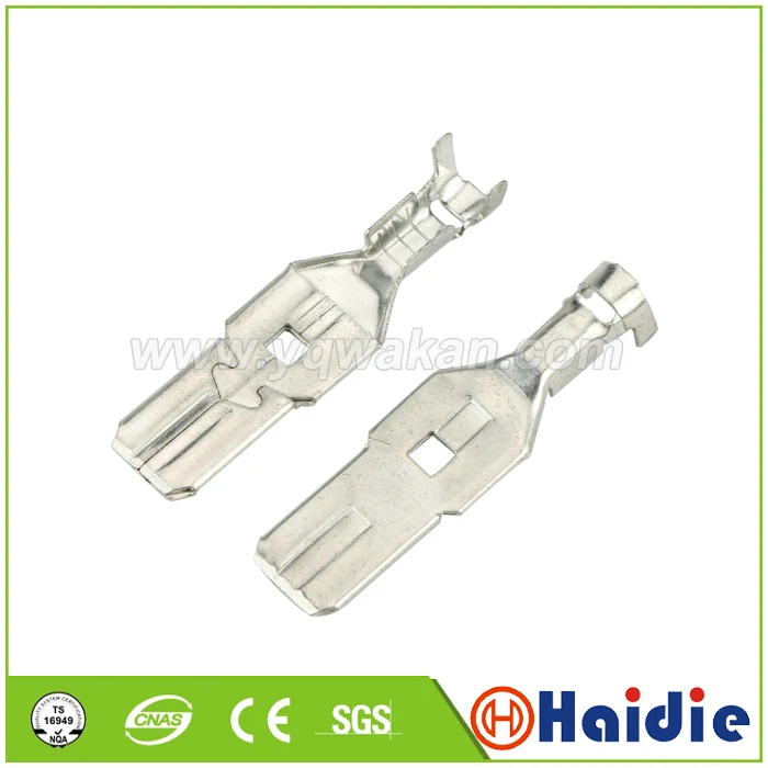 

Free shipping 50pcs auto car splices wire terminal crimp loose pins terminal DJ613-9.5x1.2C