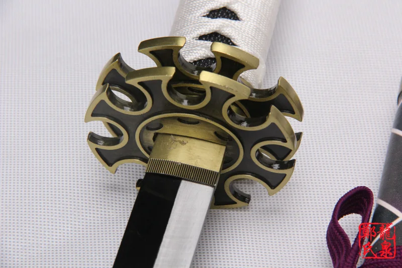 Бесплатная доставка игровой меч Sengoku Basara Реплика Ishida Mitsunari Katana стальное лезвие