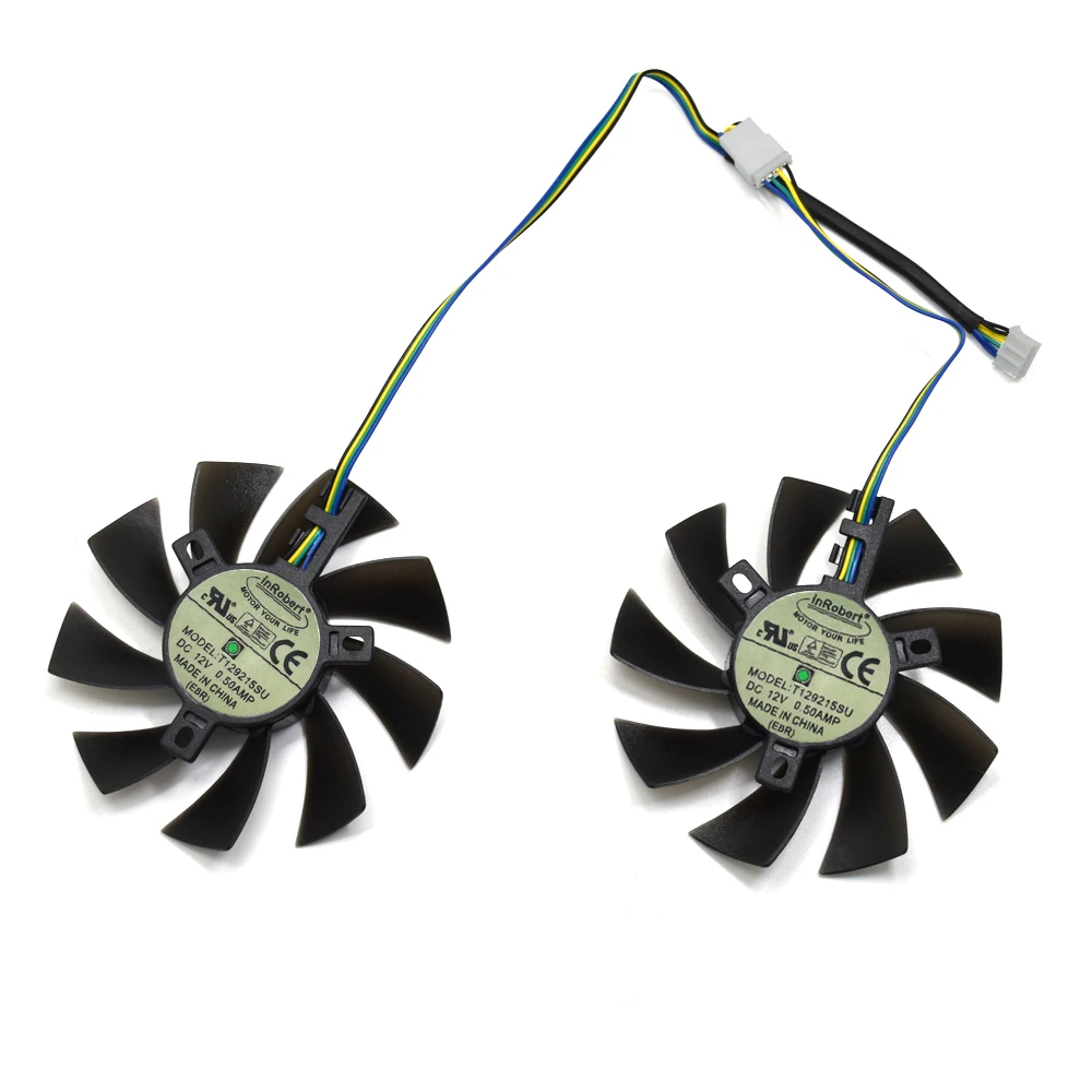 Вентилятор охлаждения 87 мм PLD09210B12HH 4Pin для MSI ARMOR RX470 RX 480 RX570 RX580 видеокарты