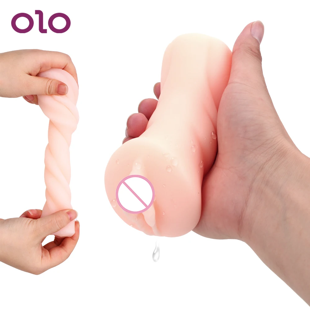 Мужская авиационная чашка OLO для секс игрушек для мужчин 4D Реалистичная вагина оральная мастурбация мягкая плотная киска.