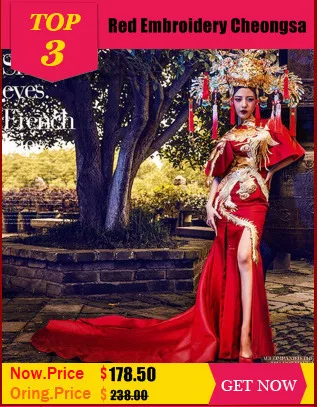 Роскошное китайское вечернее платье с вышивкой Cheongsam,, модное китайское платье с рукавами-колокольчиками и Фениксом, Ципао, современный Восточный стиль, белые платья