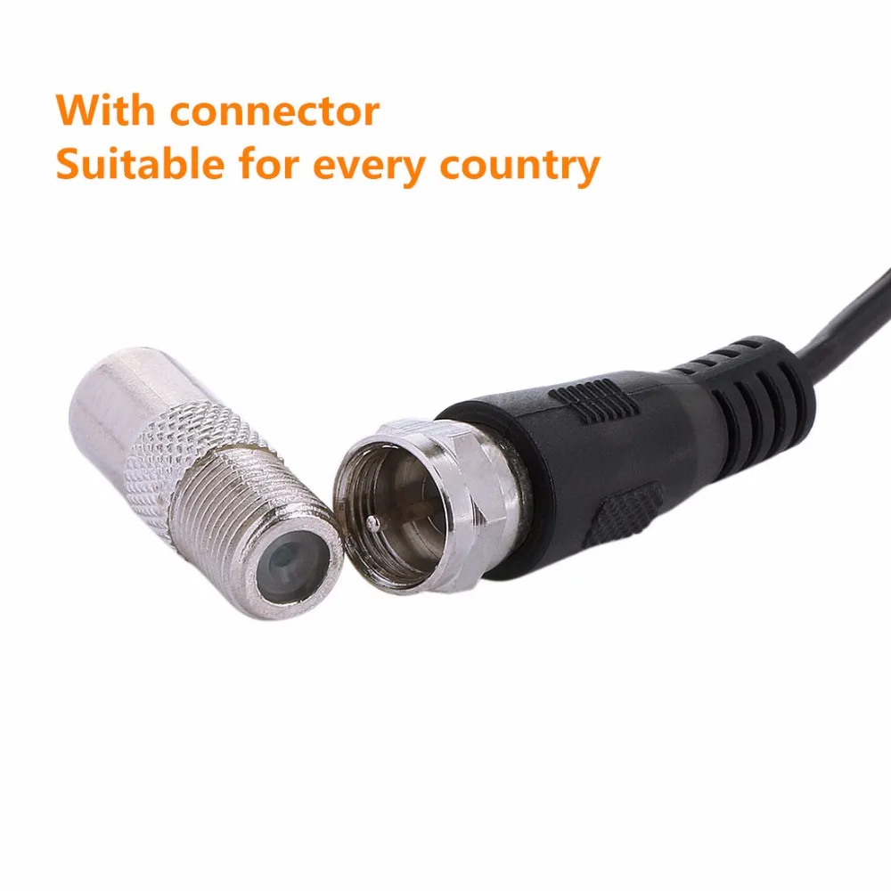 100 миль цифровой HD ТВ indoor антенну с усилитель сигнала Фокс Antena Бесплатная Aerial DVB T2/