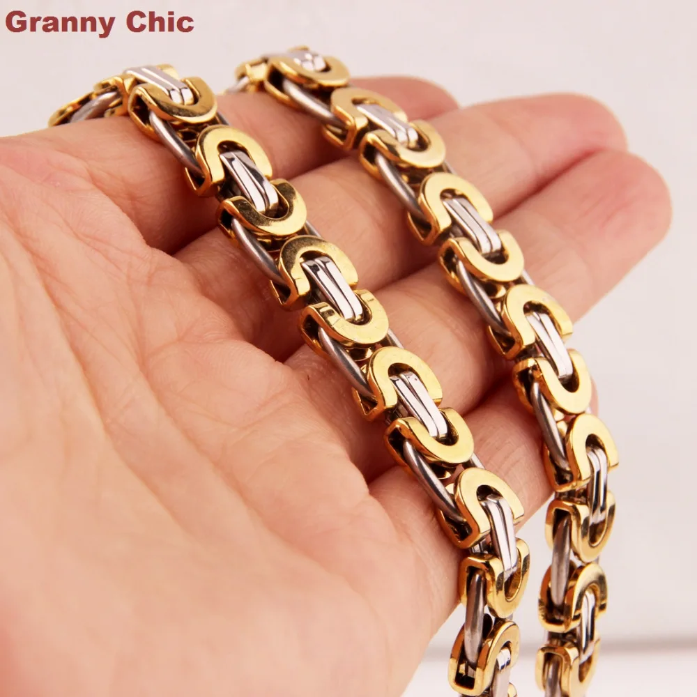 Мужское ювелирное изделие в стиле хип хоп серебряное золотое двухтонное