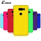 Роскошный Жесткий матовый чехол для телефона из поликарбоната, Ультратонкий Пластиковый чехол для задней панели LG V50 V40 V30 V30S Plus ThinQ 5G