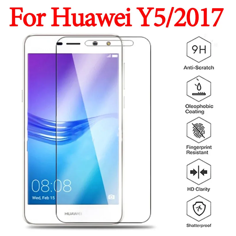 Для huawei y5 защитное стекло y5 закаленное стекло на huawey hauwei 5y y 5 Защитная пленка для экрана